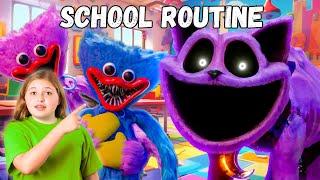 Poppy playtime chapter 3 SCHOOL ROUTINE