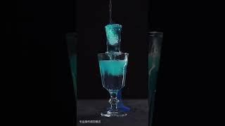 Classic Blue Flame Rum-Cocktail Recipe #shorts #reels