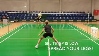 Badminton - diving defensive work