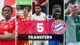 5 Transfers für Bayern München! | Bayern Kaderplanung