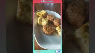 tahu tempe bacem