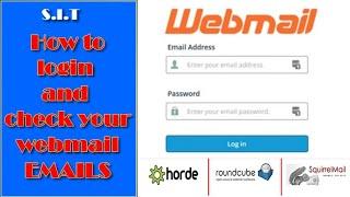 How to check your webmail EMAILS