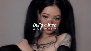 Bella Poarch - Build a btch (Lyrics Video Slowed + Reverb) "This ain't build a b*tch"