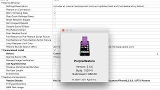Install Custom Firmware ipsw iphone 4S, 5 with purple restore icloud bypass