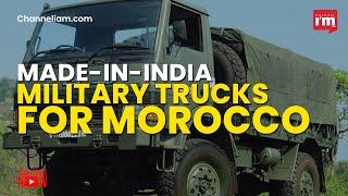 Morocco receives 90 military trucks manufactured by Tata