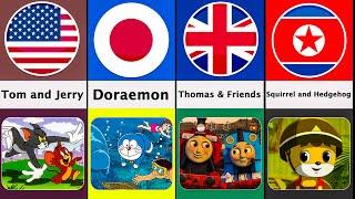 Popular Cartoons From Different Countries Part 4