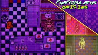 FNAF Simulator: Origins | Unlocking The One And Only Golden Freddy! FNAF AR: SD Skins! [Part 3]