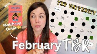 February TBR University II So many GOOD BOOKS!