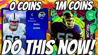 How to Turn 0 Coins into 1 Million Coins Fast!! DO THIS NOW!!