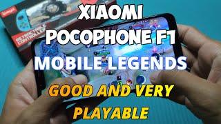 Mobile Legends in Xiaomi POCOPHONE F1 (Hand Cam)