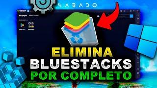 How to Uninstall BLUESTACKS COMPLETELY from my PC (2023) CORRECTLY!! SOLVE your mistakes