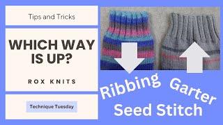 How to determine the direction of knitting (CO vs BO edge) // Technique Tuesday