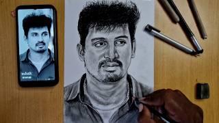 Malli Serial | Vimal Venkatesan | Pencil Drawing | MAGIMAYARTS