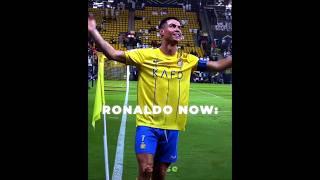 Ronaldo: Then vs. Now | A Legend's Journey #football #footballedits #ronaldo #cristianoronaldo