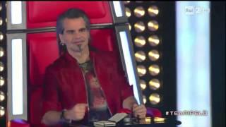 Ira Green - Back in Black - (AC/DC cover) live @ The Voice of Italy - RAI2 (Battle)