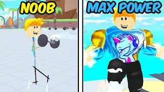 I Went to a GOD GYM And Became MAX SIZE! | Roblox Strongest Lifter Simulator