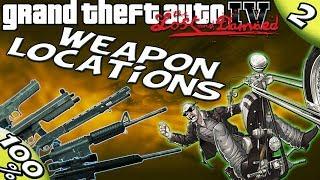 GTA IV TLAD - BEST Weapons at the Beginning of the Game [100% Walkthrough]