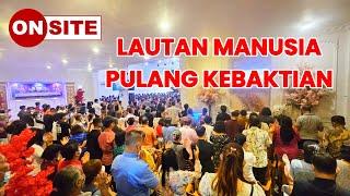 SUASANA PULANG KEBAKTIAN DARI TEMPAT PELAYANAN PASTOR ANDI SIMON