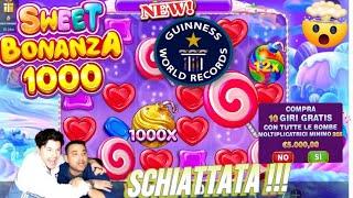  VINCITA RECORD  SWEET BONANZA 1000  con MERLINO  BIG WIN   SLOT ONLINE