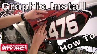How To Install Motorcycle Graphics