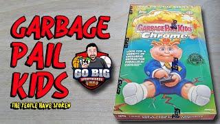 GARBAGE PAIL KIDS LOVERS Rejoice! Topps Chrome Hobby Box OPENING!