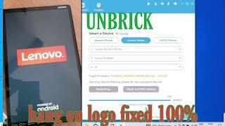 How to flash Lenovo M10 FHD Plus TB-X606X | hang | not turning on