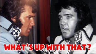 Ever notice Elvis’ mismatched sideburns?