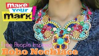 How to: Free People Inspired Boho Necklace