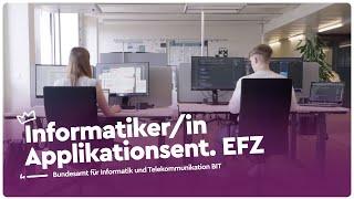 Entwickeln und testen als Informatiker EFZ Applikationsentwicklung - BIT | Lehrstellenvideo | Yousty