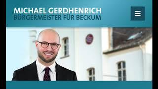 Bürgermeister für Beckum:  Michael Gerdhenrich - besseres Wohnen in Beckum