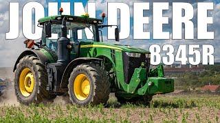 Tractor John Deere 8345R & Köckerling Allrounder 1200 | Working the land after the harvest