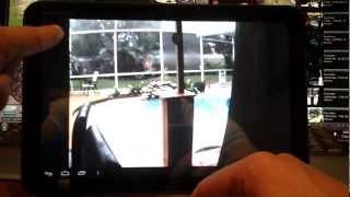 View IP Camera on Android Tablet: Home or Business Security Cameras