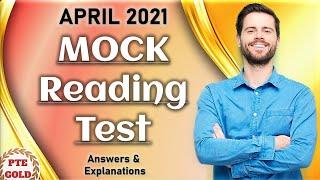 PTE READING TEST - APRIL 2021 - ALL REPEATING QUESTIONS