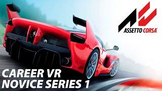 Assetto Corsa VR - Career: Novice Series 1 [Gold] (No Commentary)