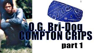 Compton Crip goes to prison for Juvenile Mu7der | O.G. Bri-Dog part 1