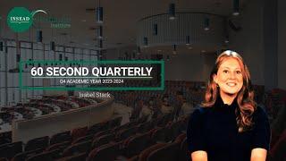 60 Second Quarterly Update From The Hoffmann Institute – Q4 Academic Year 2023 2024