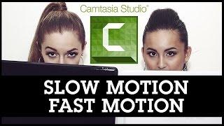 How To Use Camtasia Studio 8: Make Video Slow Motion or Fast Motion