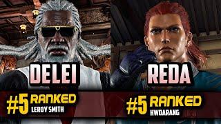 TEKKEN 8 - Delei (#5 Leroy) Vs Reda (#5 Hwoarnag) - Online Rank