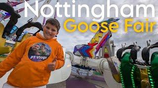 Taking on the BIGGEST rides at Nottingham Goose Fair!