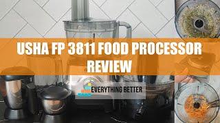 Usha FP 3811 Food Processor Review And Demo | Everything Better