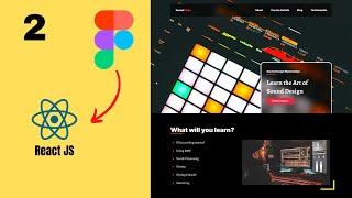 Figma To React JS | Build A Modern Responsive Website - Project Set Up
