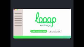 How to send bulk personalized messages in Facebook Messenger with LoopMessage app