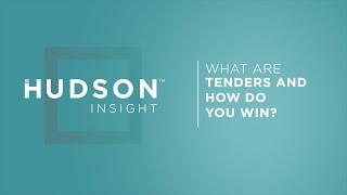 What Are Tenders And How Do You Win | Hudson Succeed