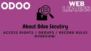 Overview of Odoo security | Odoo Security Tutorial