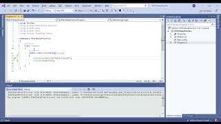 Main method in C#