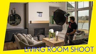 Interior Photography - Living Room Shoot part 1