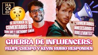 Guerra de influencers: Kevin Rubio y Felipe Crespo se pronuncian ante polémica  | LHDF | Ecuavisa
