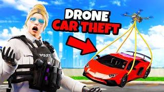 Drone Robs An Entire Dealership In GTA 5 RP