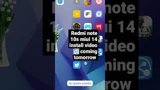 Redmi note 10s miui 14 install kaise karen