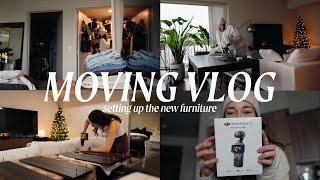 MOVING VLOG #03: organizing my closet, new kitchen table & ikea trip!